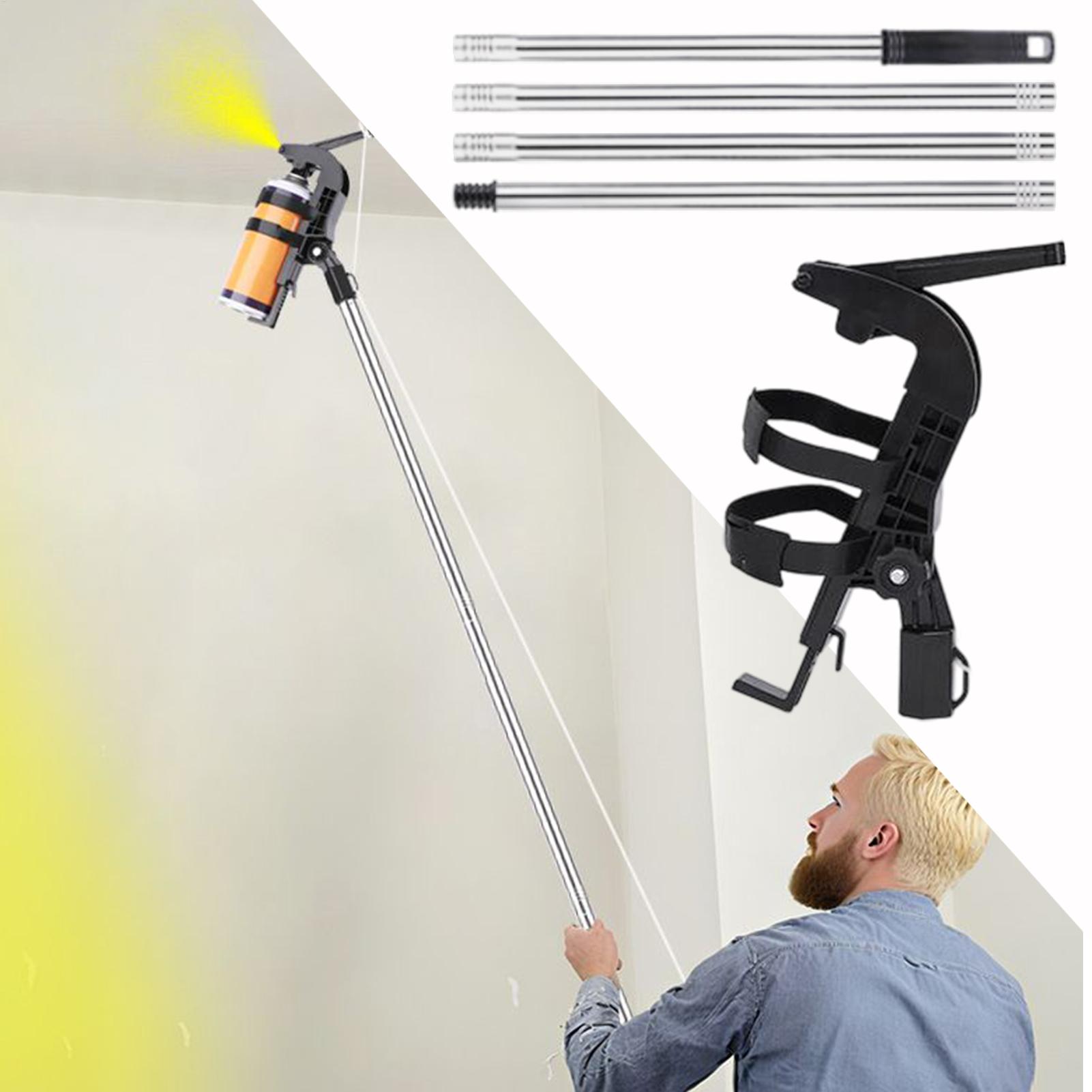 Spray can extension rod adapte - đánh giá và giá Fishing Rod Telescopic