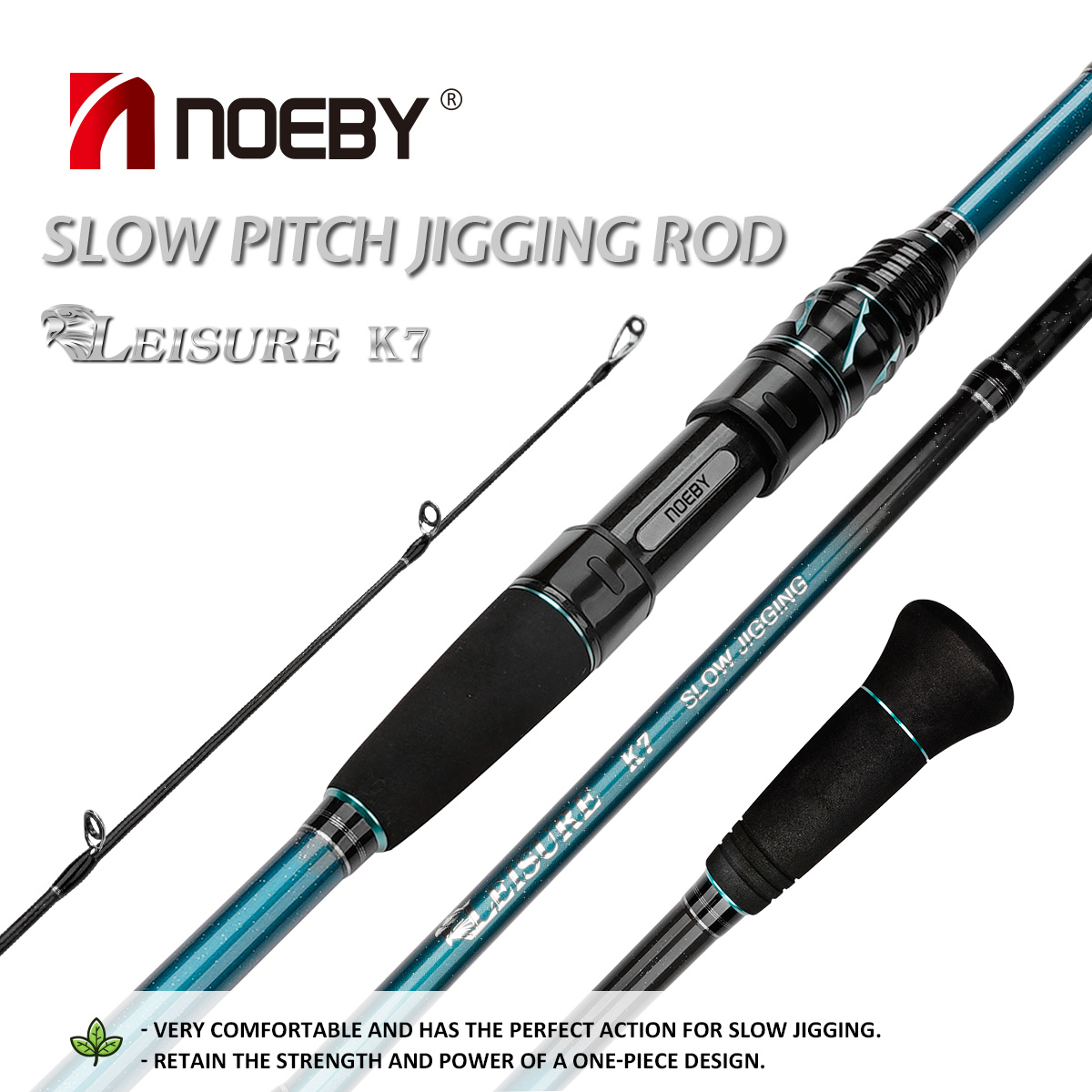 NOEBY K7 Slow Pitch Jigging Ro - đánh giá và giá Fishing Rod Surf